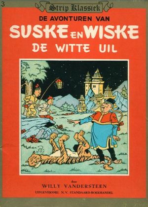 Suske en Wiske 13 - De witte uil (Strip Klassiek) (2ehands)