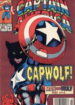 Captain America No. 405 - Capwolf (Marvel Comics) (Engels) (2ehands)