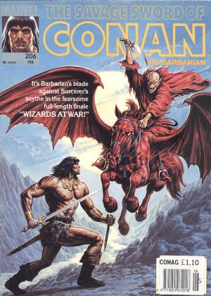 Conan the Barbarian 206 (Marvel) (Engels) (2ehands)