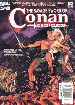 Conan the Barbarian 213 (Marvel) (Engels) (2ehands)