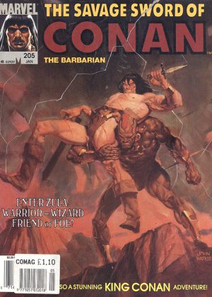 Conan the Barbarian 212 (Marvel) (Engels) (2ehands)