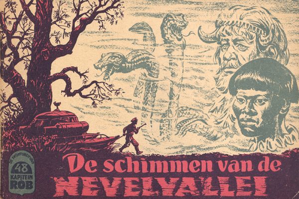 Kapitein Rob 48 - De schimmen van de nevelvallei (Druk 1959) (2ehands)