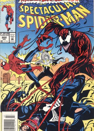 |The Spectacular Spiderman nr. 202 - Maximum Carnage (Marvel Comics) (Engels) (2ehands)