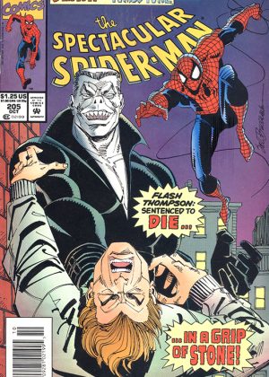 |The Spectacular Spiderman nr. 205 - Death by Tombstone Part 2 (Marvel Comics) (Engels) (2ehands)