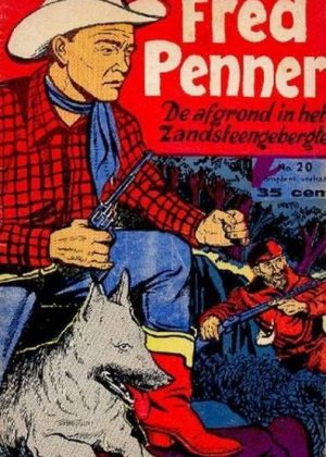 Fred Penner No. 20 - De afgrond in het Zandsteengebergte (Druk 1955) (2ehands)