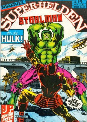 Marvel Superhelden Nr. 14 - Staalman en de Hulk! (Junior Press) (2ehands)