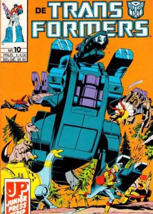 De Transformers Nr. 10 - Afscheid van een vriend! (Junior Press) (2ehands)