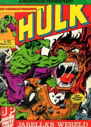 Hulk Nr. 13 - Jarella's wereld (Junior Press) (2ehands)