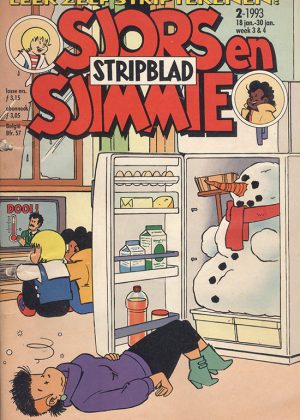 Sjors en Sjimmie Stripblad Pakket 1993 (24 strips)