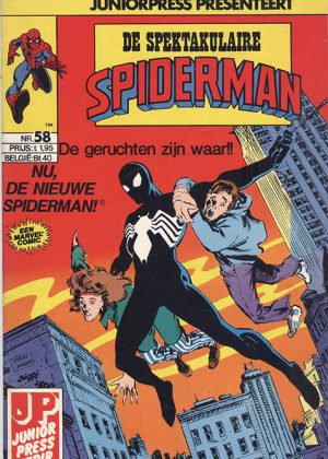 De Spectaculaire Spiderman 58 - De thuiskomst + Omgekocht (Junior Press) (2ehands)