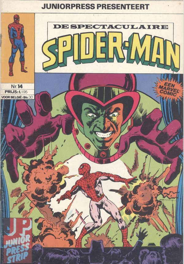 De Spektakulaire Spiderman nr. 14 - Gek als Jonah + Mesmero's wraak (JuniorPress) (2ehands)