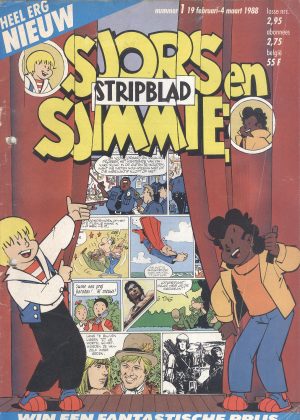 Sjors & Sjimmie Stripblad pakket (20 nummers, 1988) (2ehands)