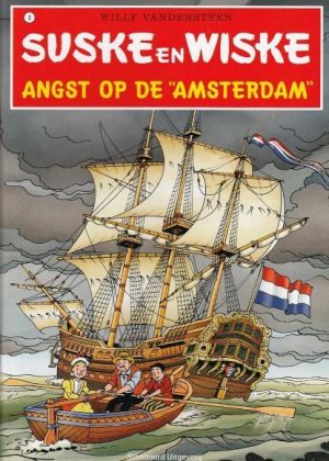 Suske en Wiske - Angst op de Amsterdam (A5 formaat) (z.g.a.n.)