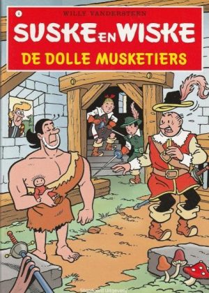 Suske en Wiske - De dolle musketiers (A5 formaat) (z.g.a.n.)