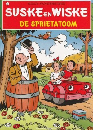 Suske en Wiske - De sprietatoom (A5 formaat) (z.g.a.n.)