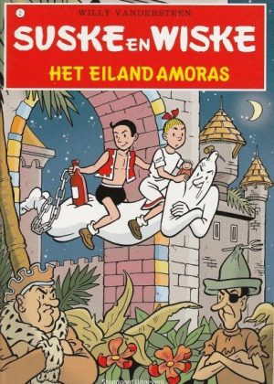 Suske en Wiske - Het eiland Amoras (A5 formaat) (z.g.a.n.)