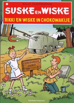 Suske en Wiske - Rikki en Wiske in Chocowakije (A5 formaat) (z.g.a.n.)