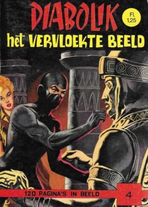 Diabolik 4 - Het vervloekte beeld (Pocketstrip) (2ehands)