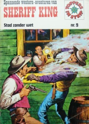 Sheriff King 9 - Stad zonder wet (Druk 1975) (2ehands)