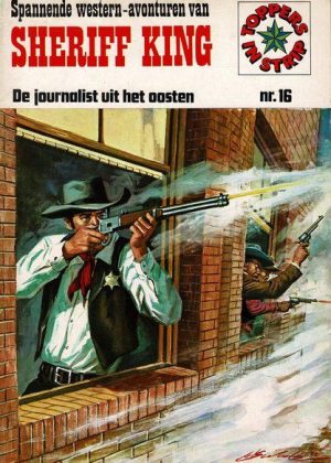 Sheriff King 16 - De journalist uit het oosten (Druk 1975) (2ehands)